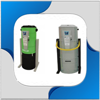 central vacuum cleaner for buildings and carwash centers